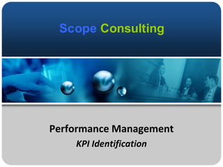 Performance Management KPI Identification 