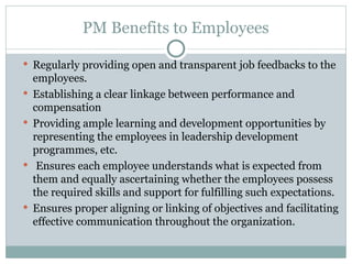 Human Resource Management Topic PERFORMANCE MANAGEMENT Presentation | PPT