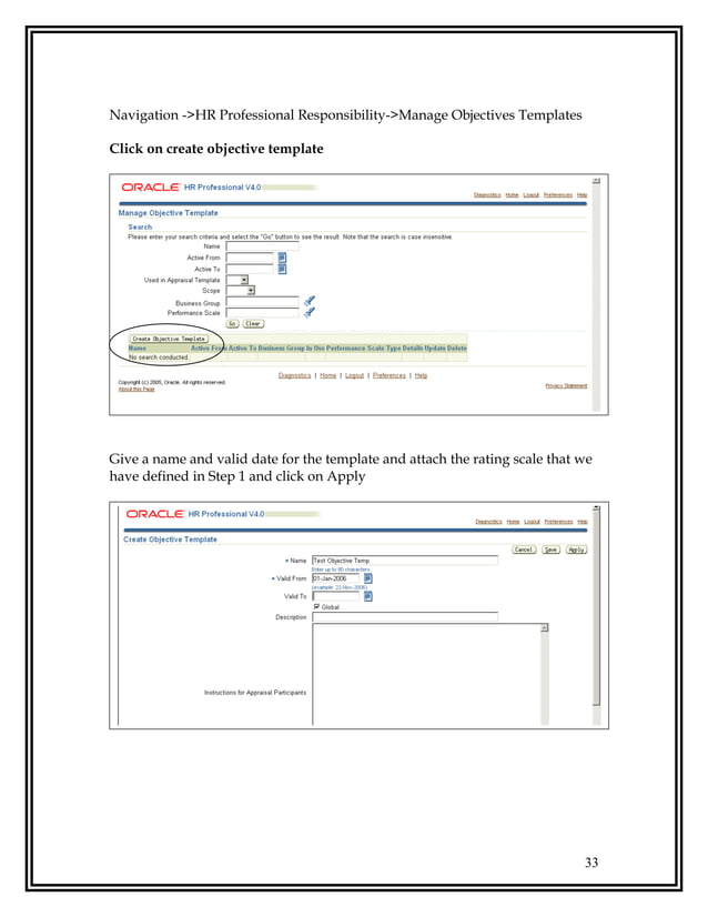 Setup Oracle Ebs R12 Performance Management Doc
