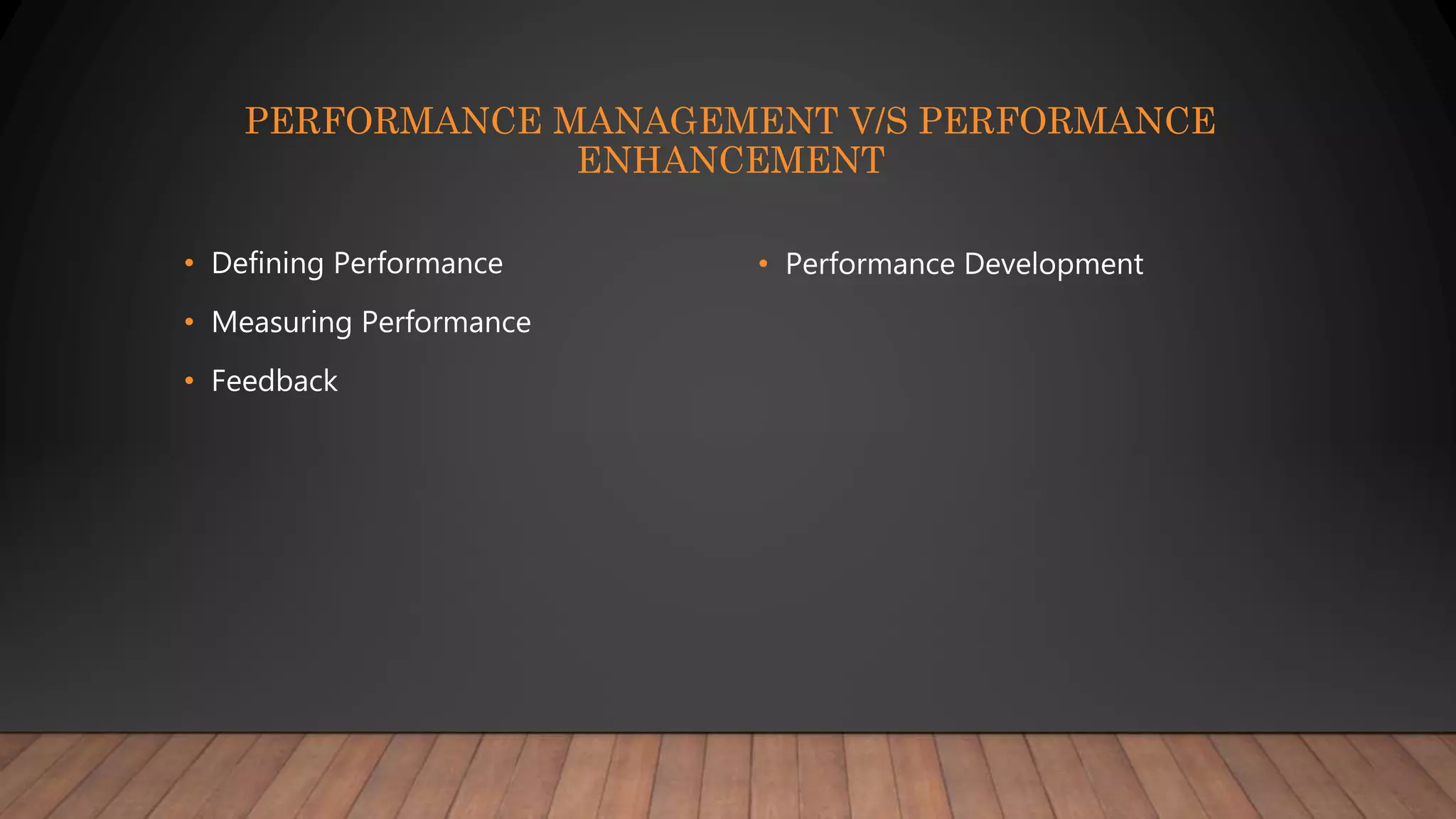 Infosys - Performance management system | PPTX