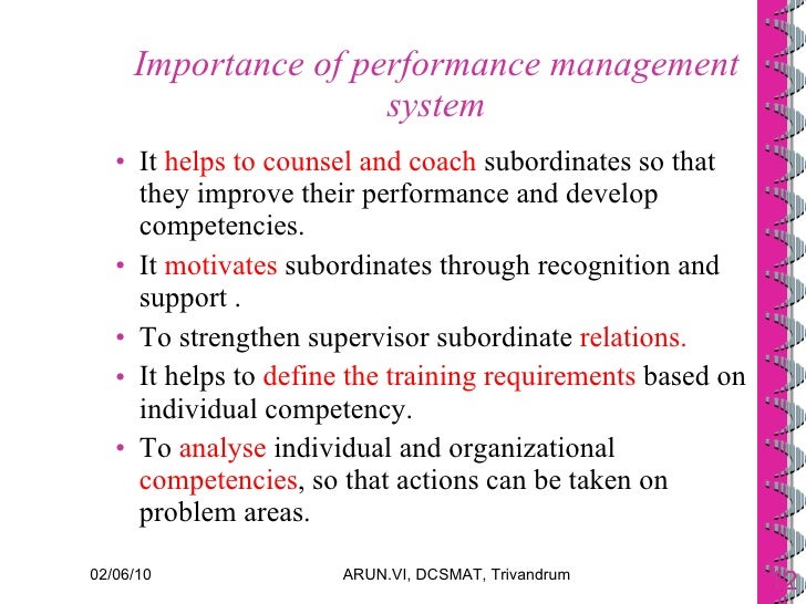 The Importance Of Performance Management And Appraisal