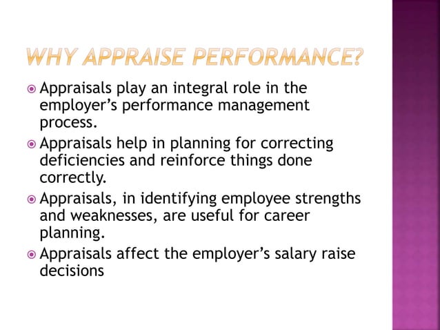 Performance management & appraisal | PPT