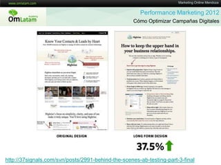 Performance Marketing 2012 - Marketing Online Mendoza Slide 21