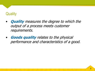 The Performance Measurement in Operations | PPT