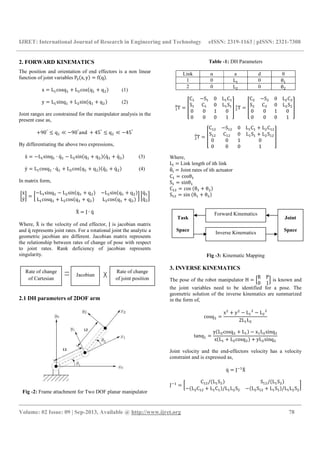 Performance measurement and dynamic analysis of two | PDF