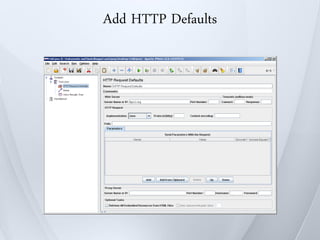 Add HTTP Defaults
 