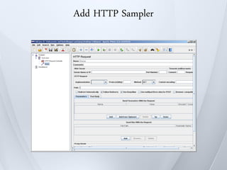 Add HTTP Sampler
 