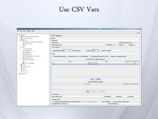 Use CSV Vars
 