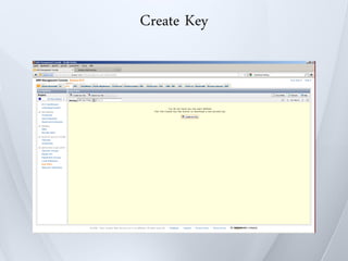 Create Key
 