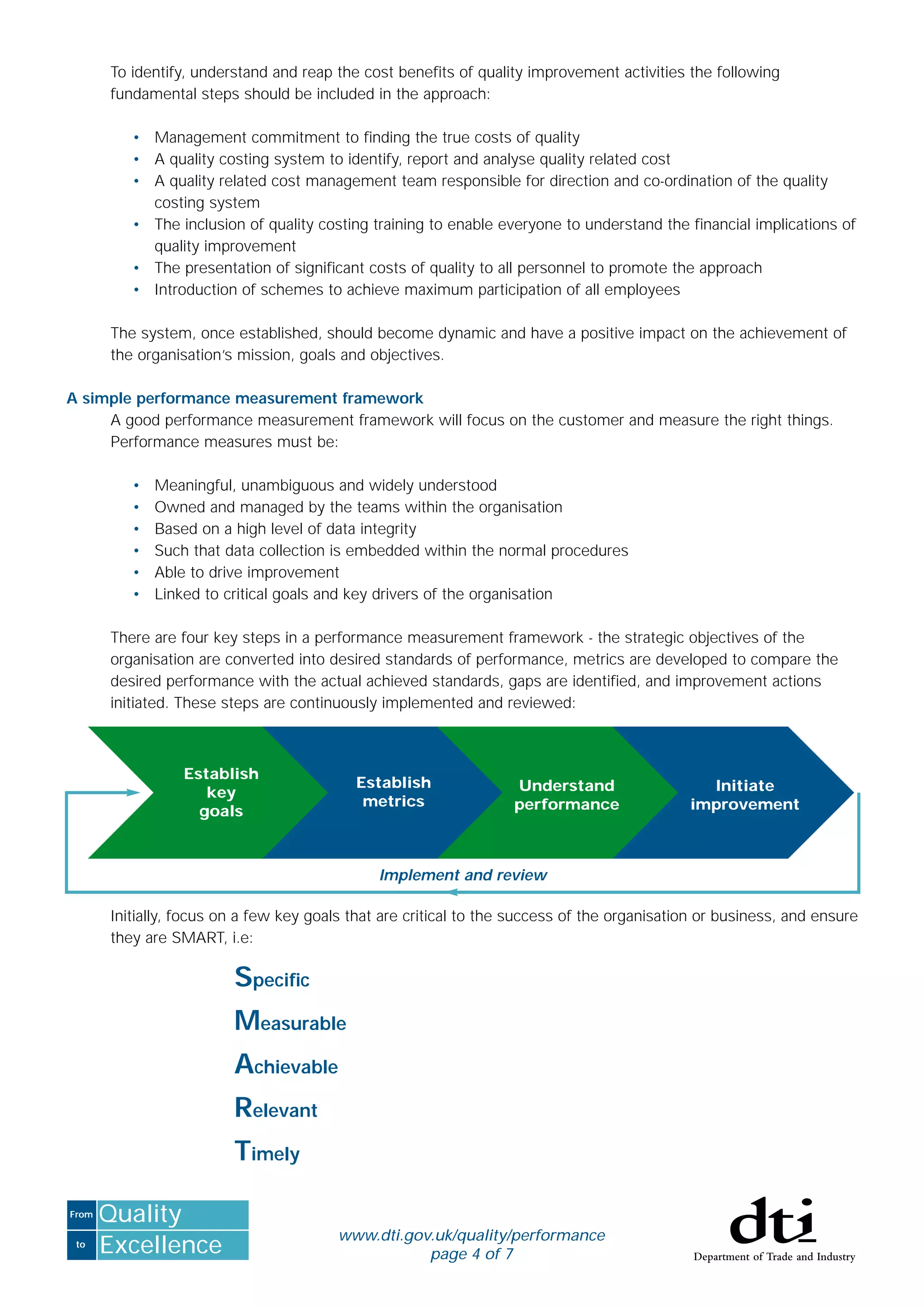 Performance measurement management | PDF