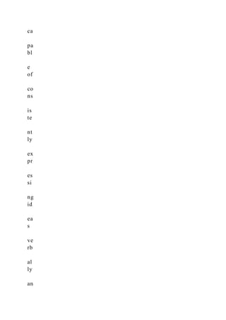 ca
pa
bl
e
of
co
ns
is
te
nt
ly
ex
pr
es
si
ng
id
ea
s
ve
rb
al
ly
an
 