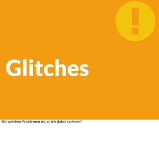 6

Und genau damit bekomme ich zB solche Graphen, mit denen ich sehe, dass ab ca 300
parallelen Nutzern das Antwortverhalten in Responsivität kaputt geht, aber immerhin
fehlerfrei kommt.
 