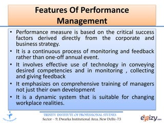 HUMAN RESOURCE MANAGEMENT- PERFORMANCE MANAGEMENT | PPTX