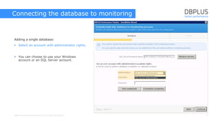 DBPLUS Performance Monitor for SQL Server  Slide 6