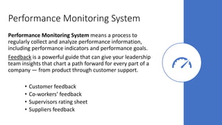Performance Monitoring Systems - Co-workers feedback.pptx
