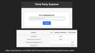 https://paulcalvano.com/2024-09-03-discovering-third-party-performance-risks/
 