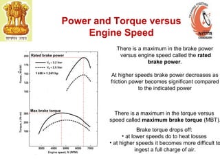 torque , power, volumetric efficiency and their dependence on unit air ...