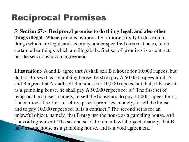 A gambling agreement is illegal and void state