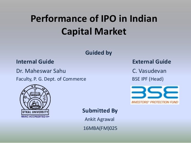 Ipo in india ppt