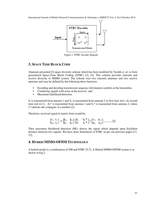 Performance of spatial multiplexing, | PDF