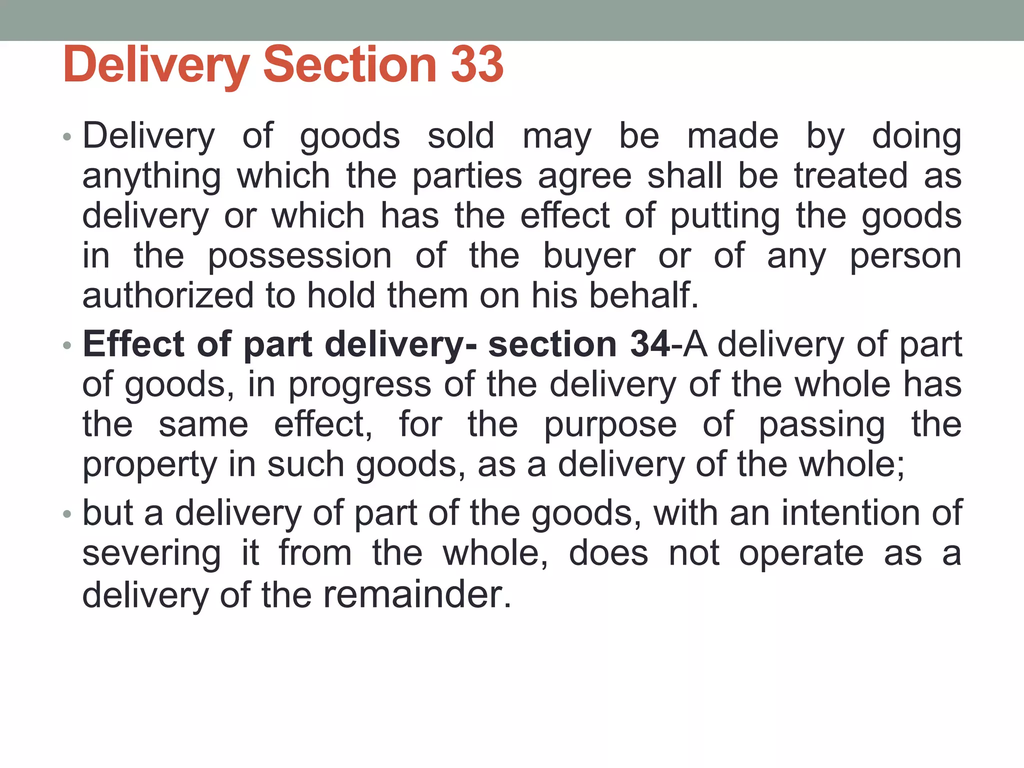 Performance of the contract3