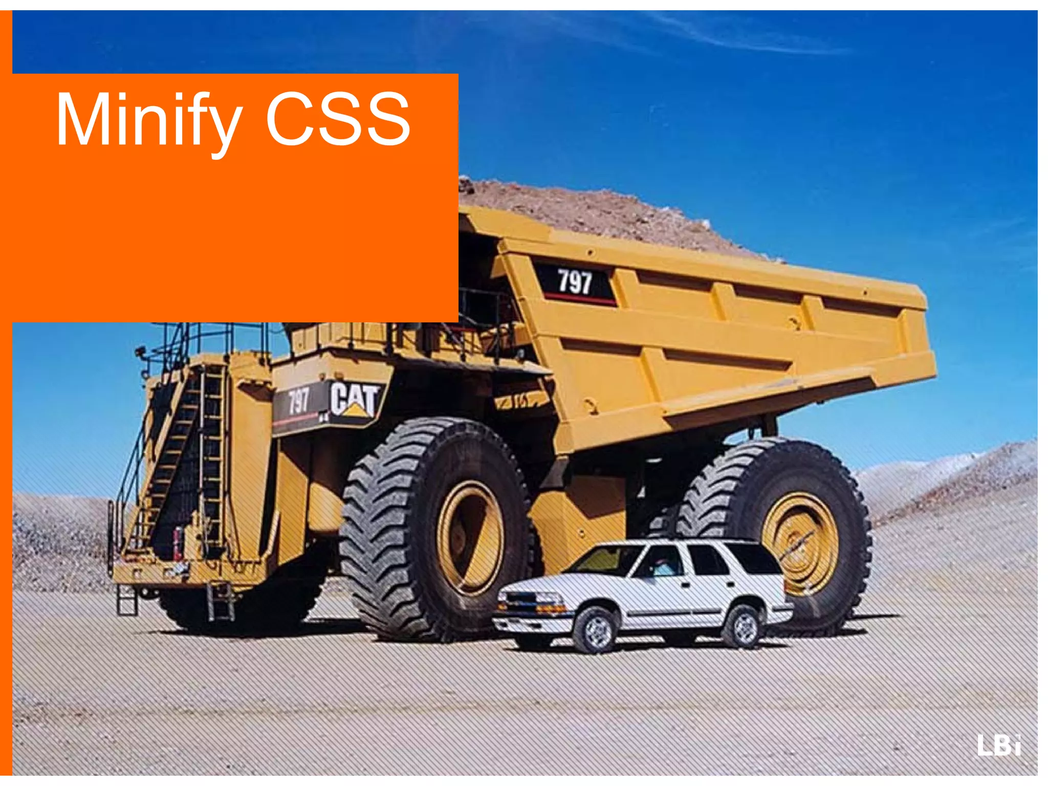 Minify CSS

 