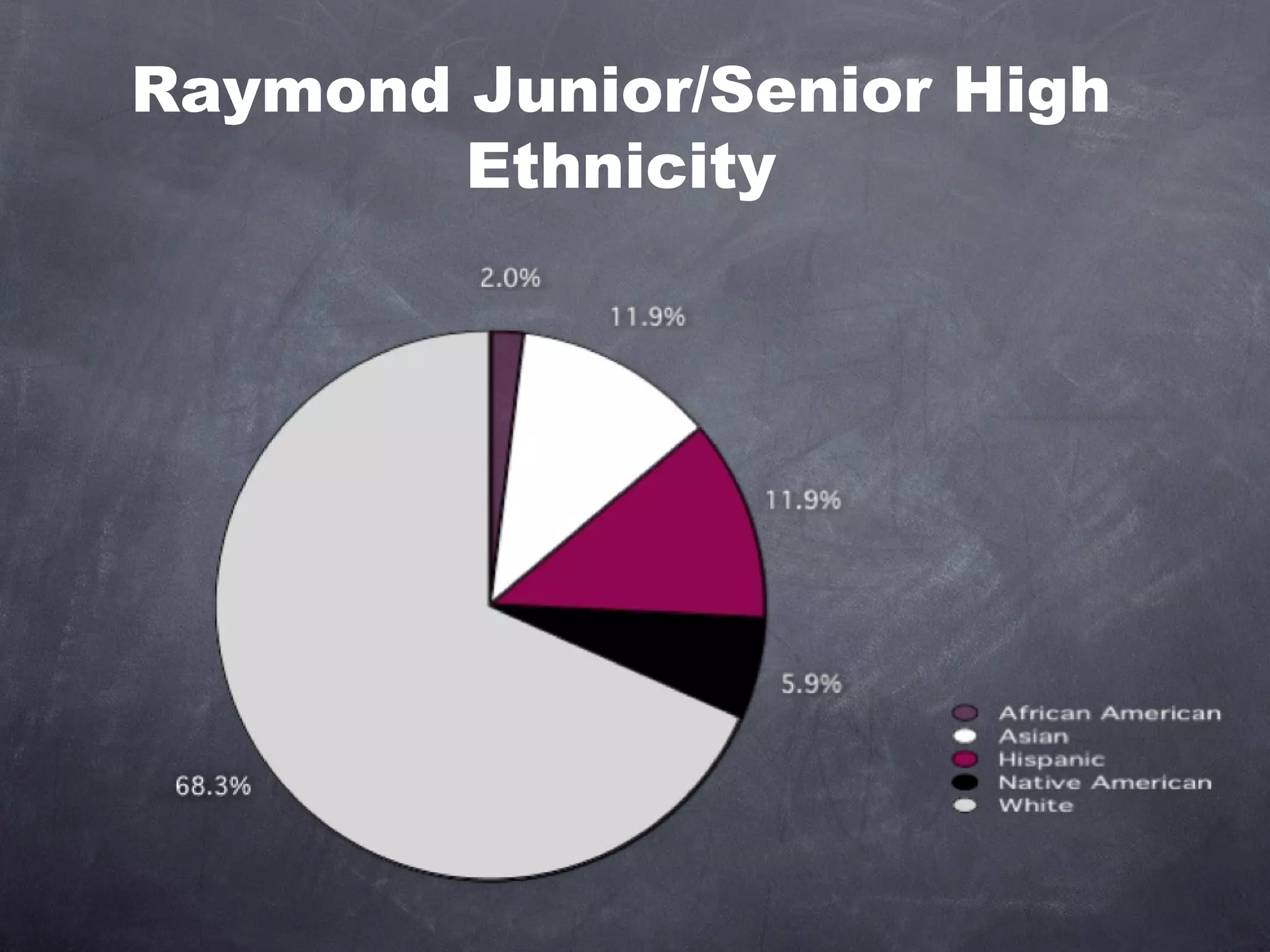 Raymond Junior/Senior High Ethnicity 