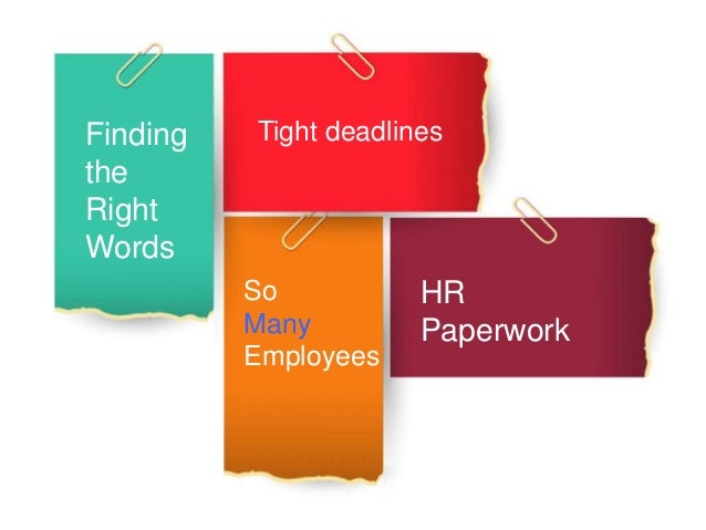 words for performance review