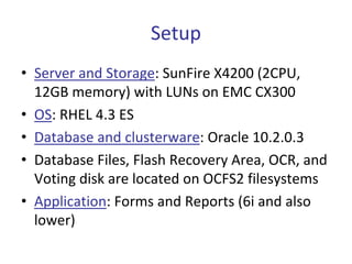 Oracle Ocfs2 Performance Scenario: Diagnosing and resolving sudden slow down on two ...