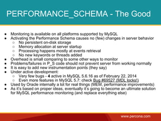 MySQL Performance schema missing_manual_flossuk | PDF