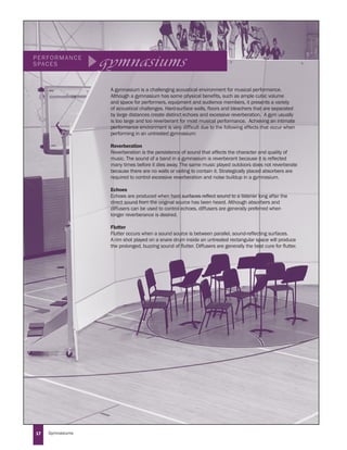 Performance Spaces Planning Guide | PDF