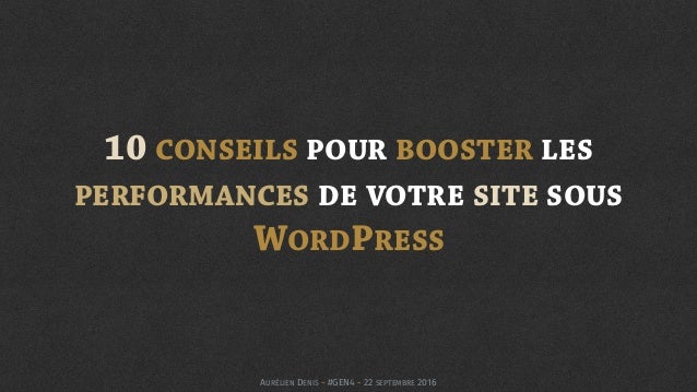 10 leviers pour optimiser le temps de chargement de votre WordPress