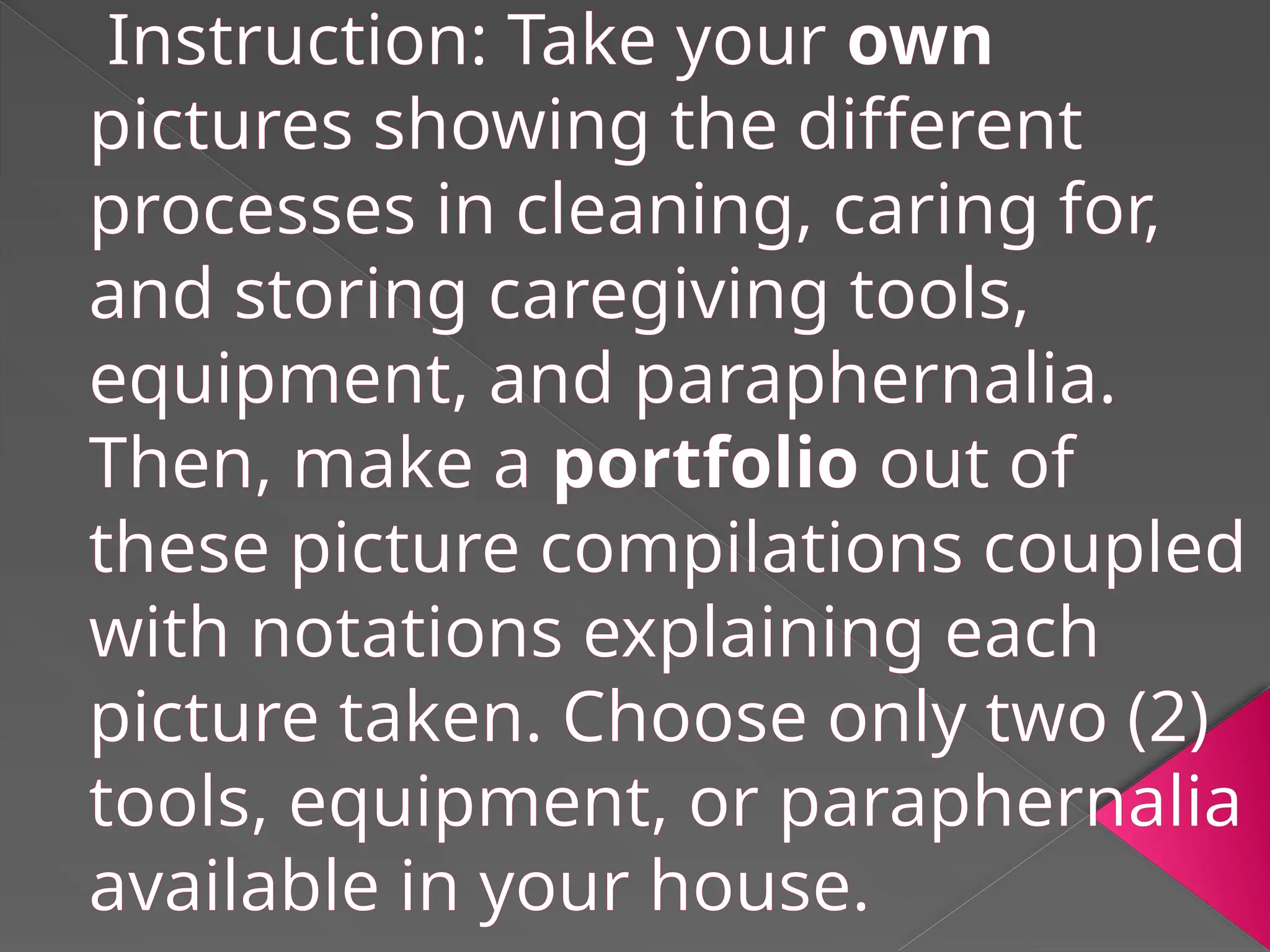 Technology And Livelihood Education Performance Ppt