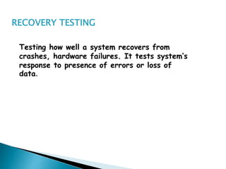 Performance testing | PPTX