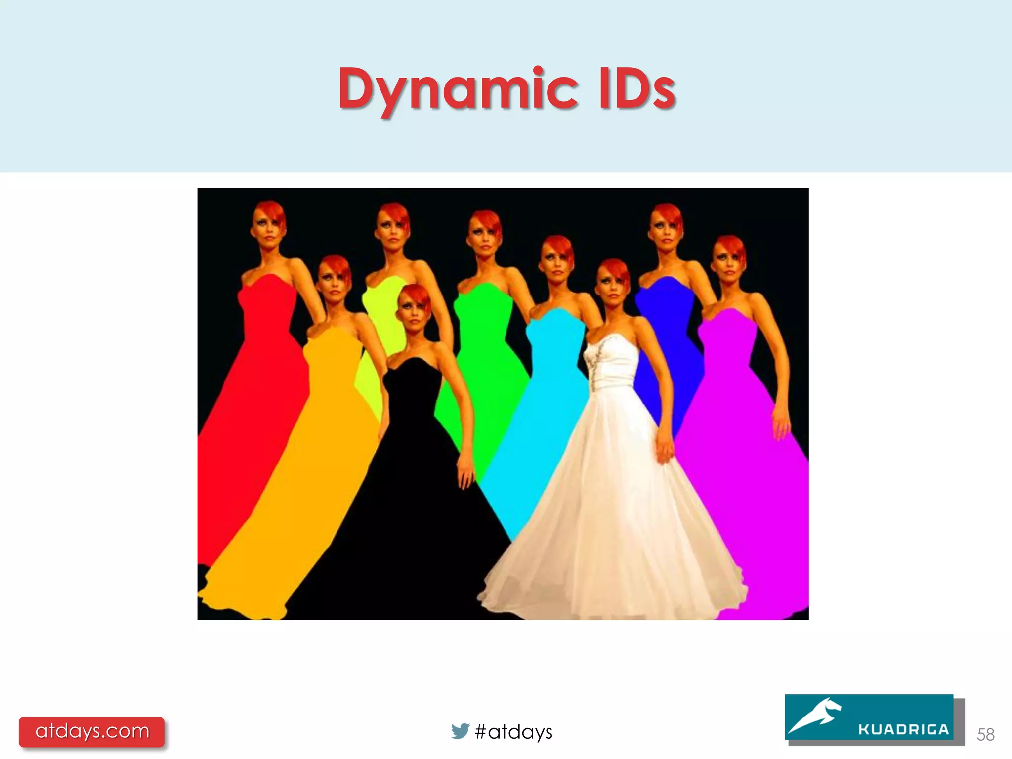 Dynamic IDs




atdays.com       #atdays   58
 