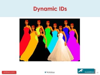 Dynamic IDs




atdays.com       #atdays   58
 
