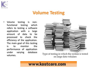 Performance Testing And Its Type | Benefits Of Performance Testing | PPTX