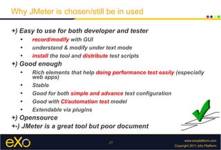 Performance testing and reporting with JMeter | PPT