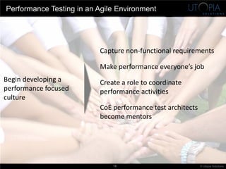Performance Testing in the Agile Lifecycle | PDF