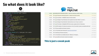 Presented at Iqnite Australia 2014 by Stuart Moncrieff & Chris De Lorenzo 
15 
www.myloadtest.com 
So what does it look like? 
This is just a sneak peak  