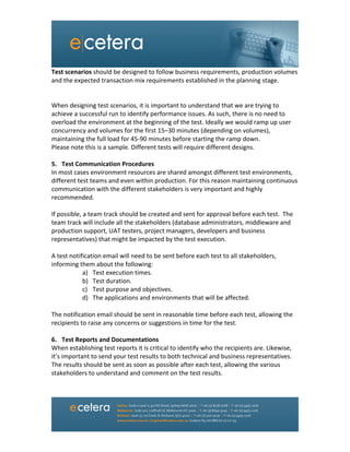 Performance testing methodologies | PDF