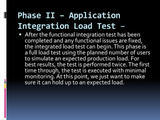 Performance testing methodology | PDF