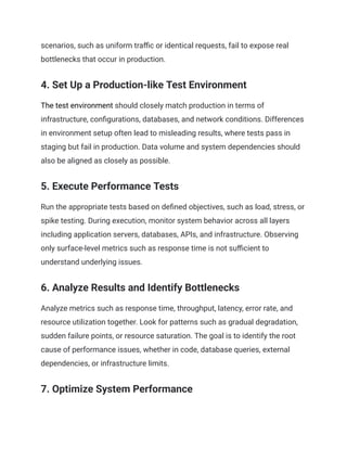 Performance Testing_ Types, Examples, Metrics & Tools (2026) | PDF