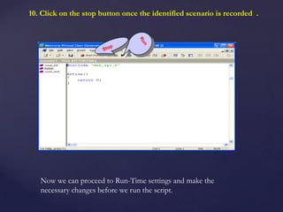 Performance testing with loadrunner by kc | PPT