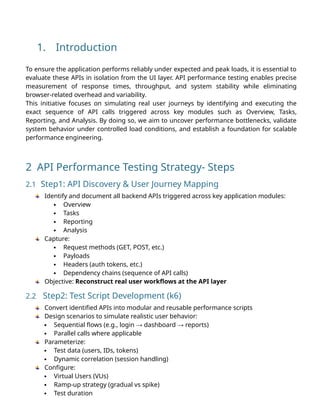 Comprehensive API Performance Testing Strategy Using k6 and Real User ...