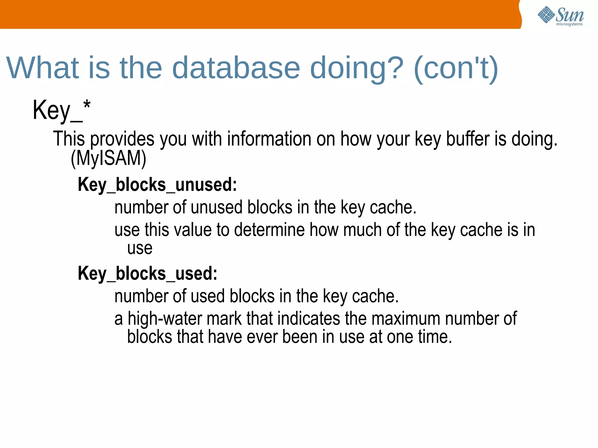 Generally speaking global memory is allocated once when the server starts * 