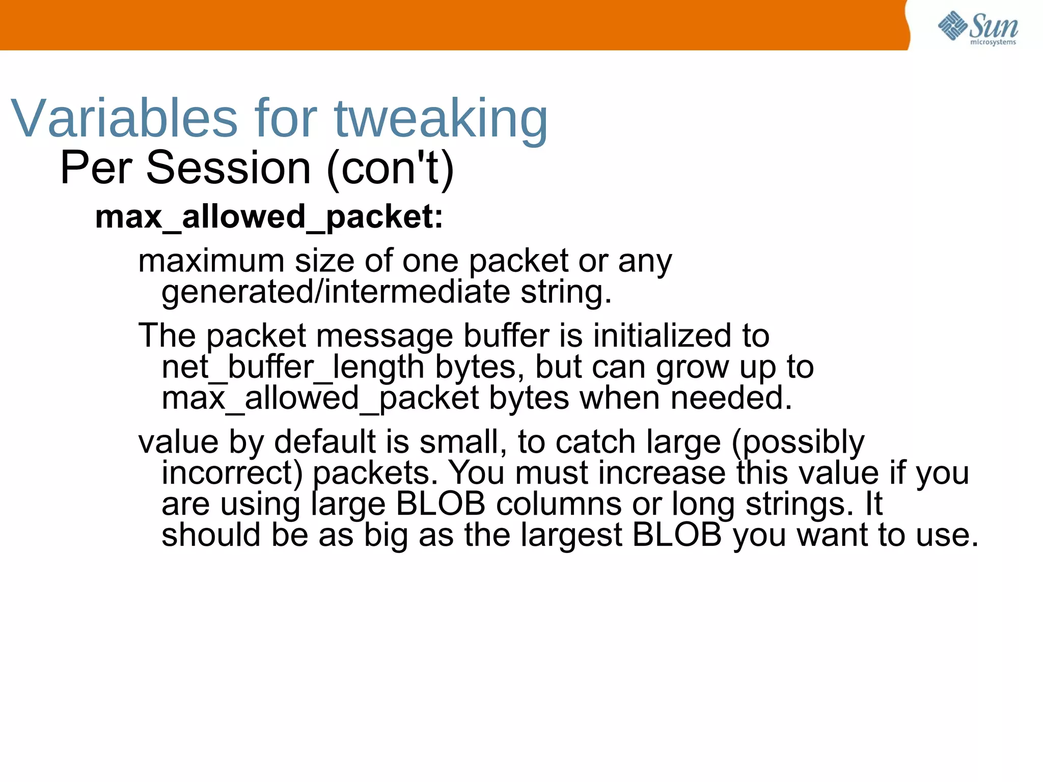 Is the machine dedicated to MySQL? 