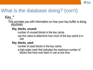 Generally speaking global memory is allocated once when the server starts * 