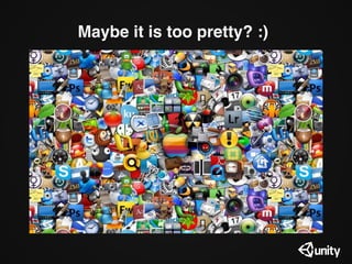 Why this happens?
•Many people perceive <20 fps as
bad performance
•60 fps = 16.7 ms / frame,  
30 fps = 33.3 ms / frame, ...