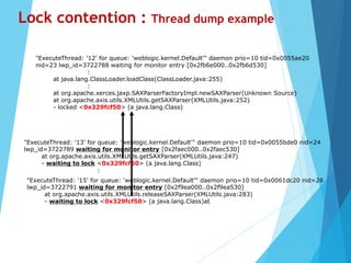 Performance Tuning - Memory leaks, Thread deadlocks, JDK tools | PDF